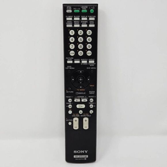 GENUINE SONY RM-ADP015 REMOTE CONTROL FOR DAVHDX500, DAVHDX501W, DAVHDX900WDP15 - Picture 1 of 3